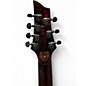 Used Schecter Guitar Research C7 Silver Mountain Blood Moon Solid Body Electric Guitar