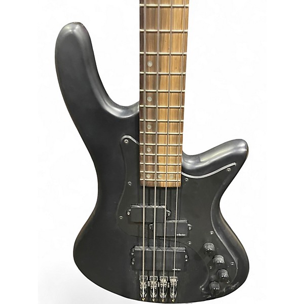 Used Schecter Guitar Research DIAMOND SERIES STEALTH-4 Black Electric Bass Guitar