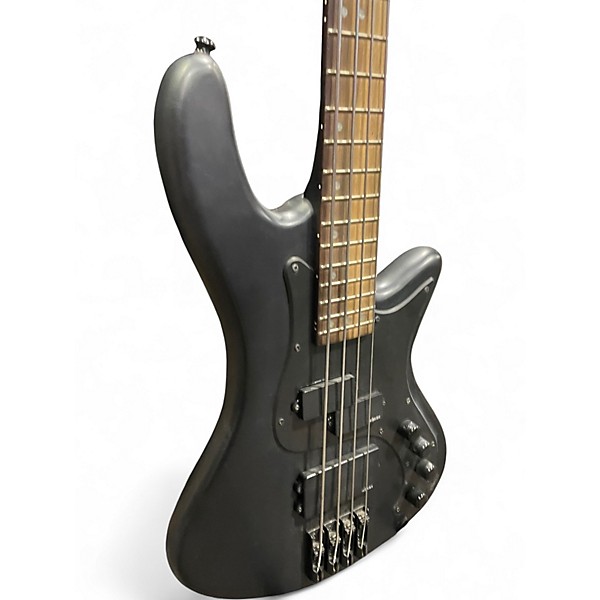 Used Schecter Guitar Research DIAMOND SERIES STEALTH-4 Black Electric Bass Guitar