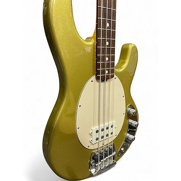 Used Ernie Ball Music Man Stingray Classic 4 String EL DORADO GOLD Electric Bass Guitar