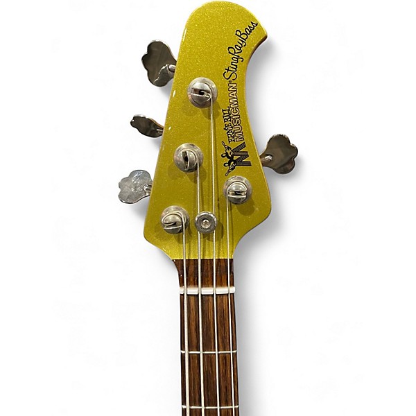 Used Ernie Ball Music Man Stingray Classic 4 String EL DORADO GOLD Electric Bass Guitar