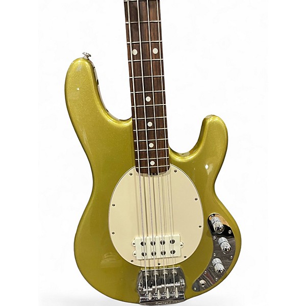 Used Ernie Ball Music Man Stingray Classic 4 String EL DORADO GOLD Electric Bass Guitar