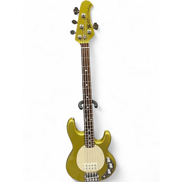 Used Ernie Ball Music Man Stingray Classic 4 String EL DORADO GOLD Electric Bass Guitar