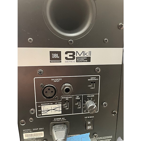 Used JBL 305P MKII PAIR Powered Monitor