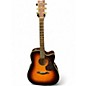 Used Yamaha FX335C 2 Tone Sunburst Acoustic Electric Guitar thumbnail