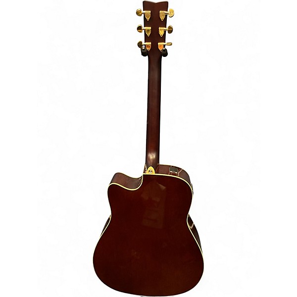 Used Yamaha FX335C 2 Tone Sunburst Acoustic Electric Guitar