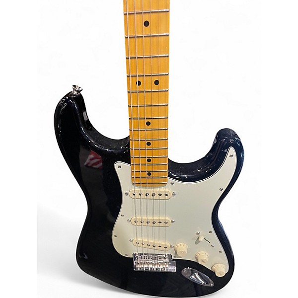 Used Fender American Pro II Stratocaster Black Solid Body Electric Guitar