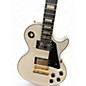 Used Epiphone Les Paul Custom Alpine White Solid Body Electric Guitar