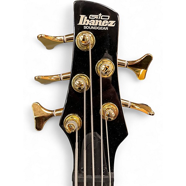 Used Ibanez GSR205PC TRANSPARENT MARINE BLUE Electric Bass Guitar