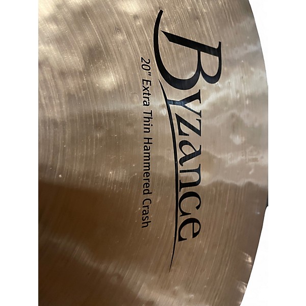 Used MEINL 20in Byzance Extra Thin Hammered Crash Cymbal