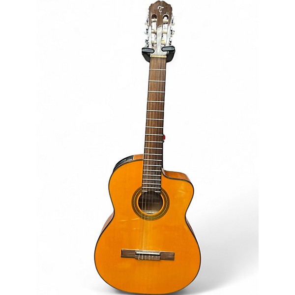 Used 2000s Takamine gc1ce Natural Acoustic Electric Guitar