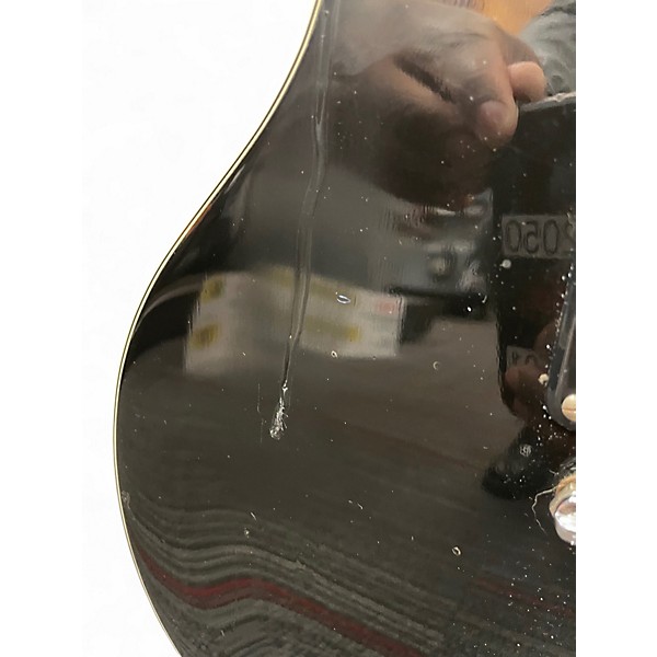 Vintage 1973 Hagstrom Standard Swede Black Solid Body Electric Guitar