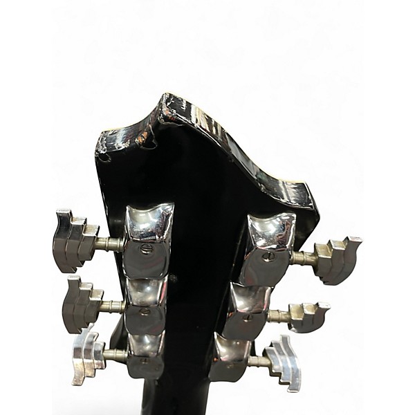 Vintage 1973 Hagstrom Standard Swede Black Solid Body Electric Guitar