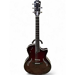 Used Taylor T5S Red Edgeburst Hollow Body Electric Guitar