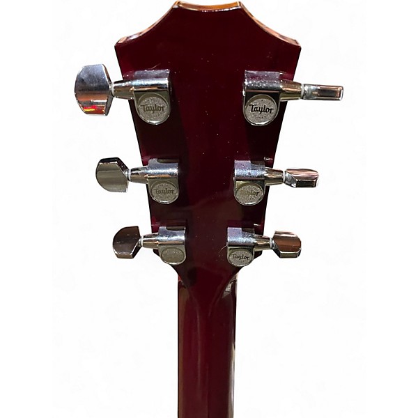 Used Taylor T5S Red Edgeburst Hollow Body Electric Guitar