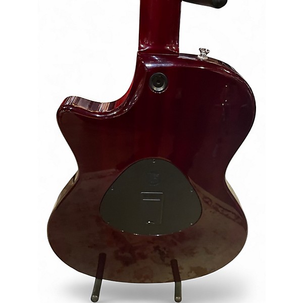 Used Taylor T5S Red Edgeburst Hollow Body Electric Guitar