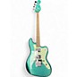 Used Squier Paranormal Rascal HH Sherwood Green Metallic Electric Bass Guitar thumbnail
