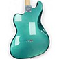 Used Squier Paranormal Rascal HH Sherwood Green Metallic Electric Bass Guitar