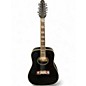 Used Dagostino D6512BE Black 12 String Acoustic Electric Guitar thumbnail