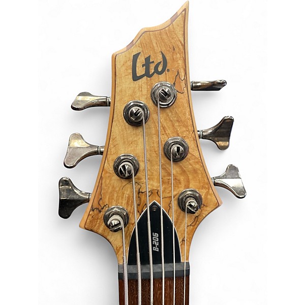Used ESP ltd206 Natural Electric Bass Guitar