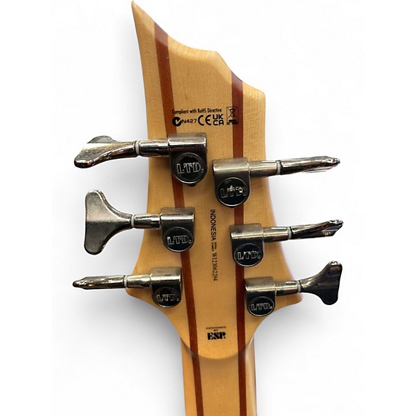 Used ESP ltd206 Natural Electric Bass Guitar