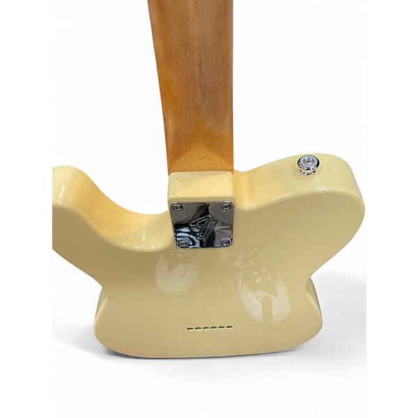 Used Fender Telecaster MIJ V-neck Vintage White Solid Body Electric Guitar