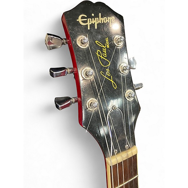 Used Epiphone Les Paul Limited Cherry Sunburst Solid Body Electric Guitar