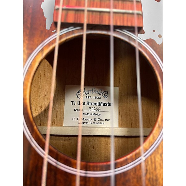 Used Martin T1 UKE STREETMASTER Natural Ukulele