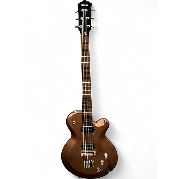 Used 2002 Yamaha AES820 DROP 6 LIGHT BROWN METALIC Baritone Guitars