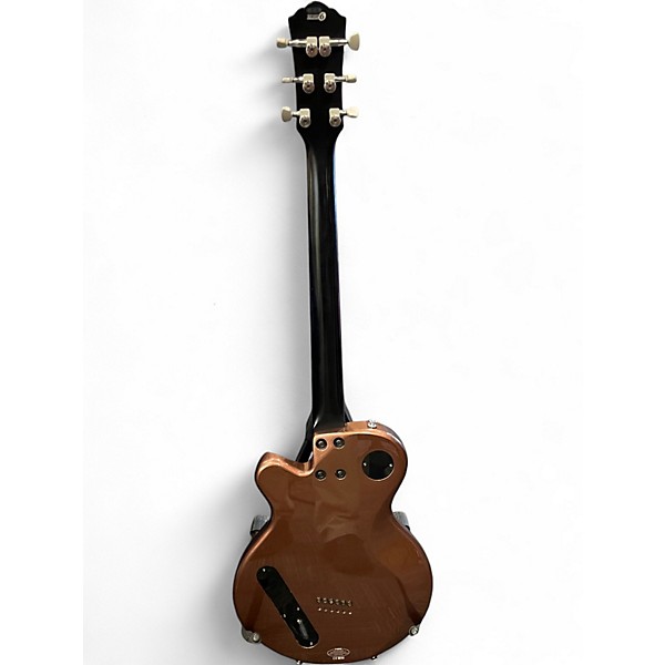 Used 2002 Yamaha AES820 DROP 6 LIGHT BROWN METALIC Baritone Guitars