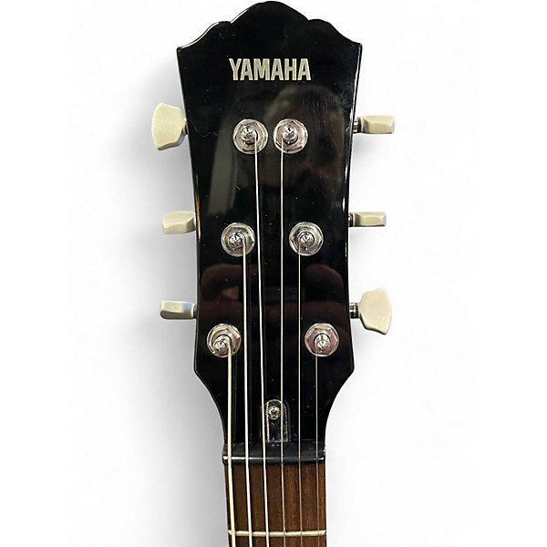 Used 2002 Yamaha AES820 DROP 6 LIGHT BROWN METALIC Baritone Guitars