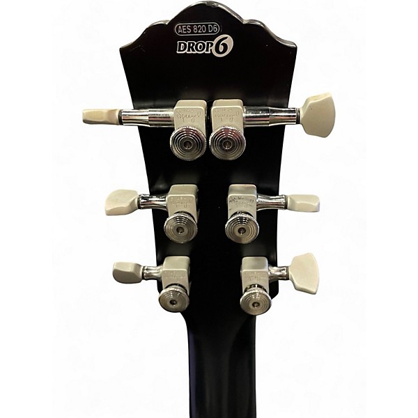 Used 2002 Yamaha AES820 DROP 6 LIGHT BROWN METALIC Baritone Guitars