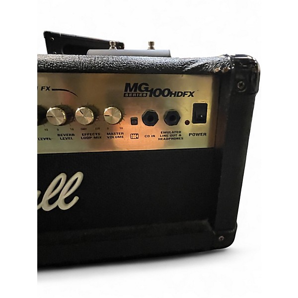 Used Marshall MG100HDFX Solid State Guitar Amp Head