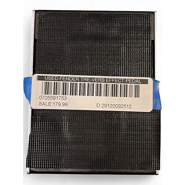 Used Fender TRE-VERB Effect Pedal
