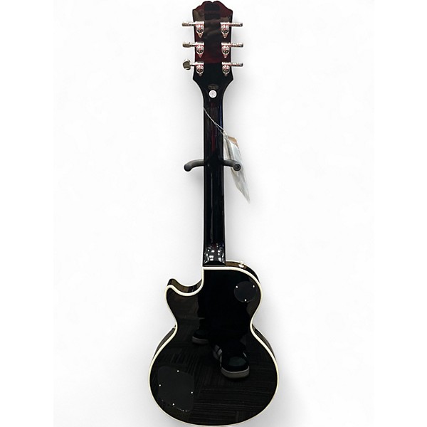 Used Epiphone Les Paul Custom Silverburst Solid Body Electric Guitar