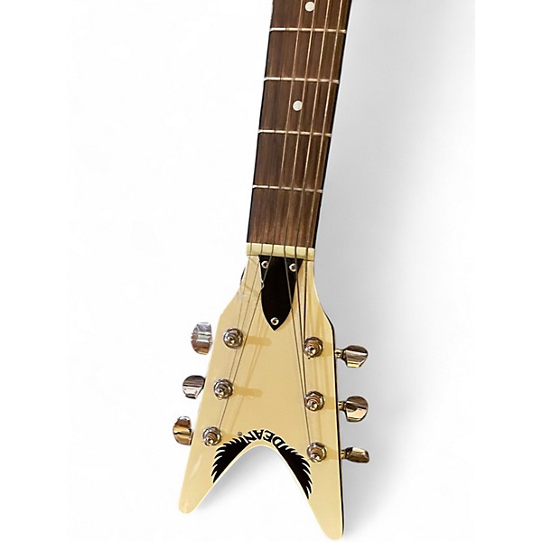 Used Dean VCO CWH White Acoustic Electric Guitar