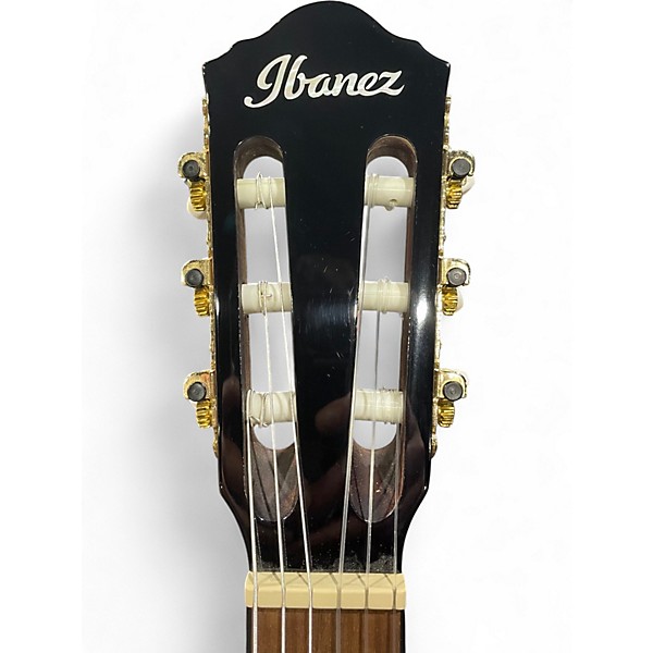 Used Ibanez AEG50N Black Classical Acoustic Electric Guitar