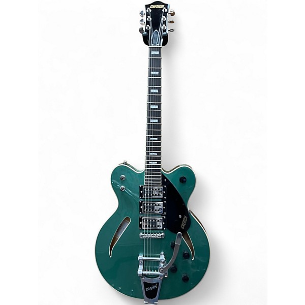 Used Gretsch Guitars G2627T Green Hollow Body Electric Guitar