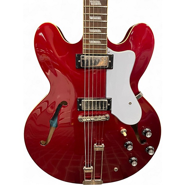 Used Epiphone RIVIERA SPARKLING BURGUNDY Hollow Body Electric Guitar