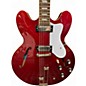 Used Epiphone RIVIERA SPARKLING BURGUNDY Hollow Body Electric Guitar
