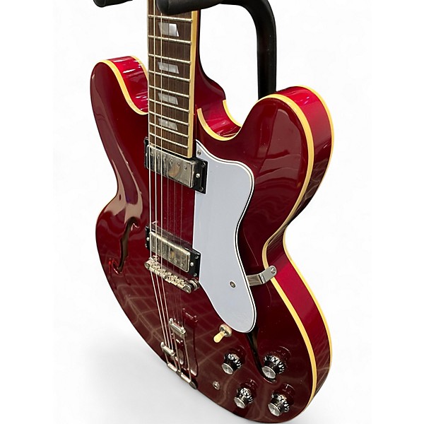 Used Epiphone RIVIERA SPARKLING BURGUNDY Hollow Body Electric Guitar