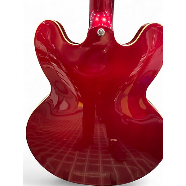 Used Epiphone RIVIERA SPARKLING BURGUNDY Hollow Body Electric Guitar