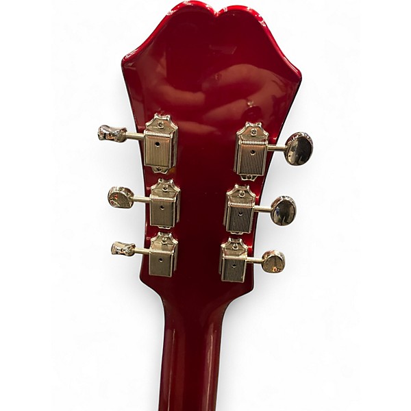 Used Epiphone RIVIERA SPARKLING BURGUNDY Hollow Body Electric Guitar