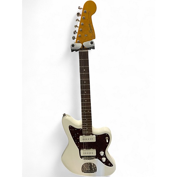 Used Squier Classic Vibe 60s Jazzmaster Olympic White Solid Body Electric Guitar
