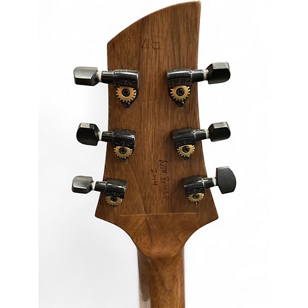 Used 2018 Bright CUSTOM Tobacco Solid Body Electric Guitar