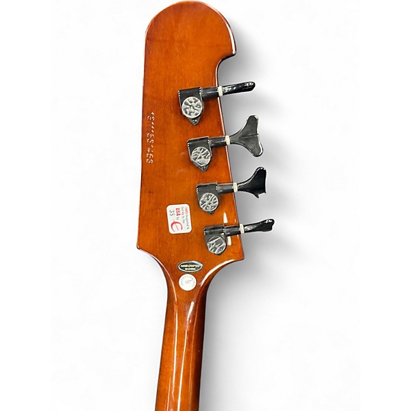 Used Epiphone Thunderbird IV 2 Tone Sunburst Electric Bass Guitar