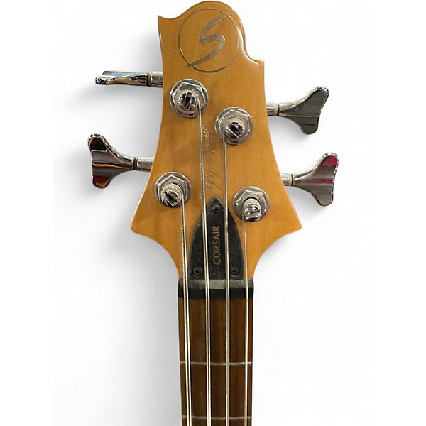 Used Samick CORSAIR MCR-1 Candy Apple Red Electric Bass Guitar