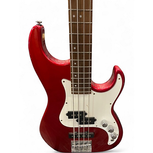 Used Samick CORSAIR MCR-1 Candy Apple Red Electric Bass Guitar