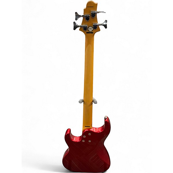 Used Samick CORSAIR MCR-1 Candy Apple Red Electric Bass Guitar