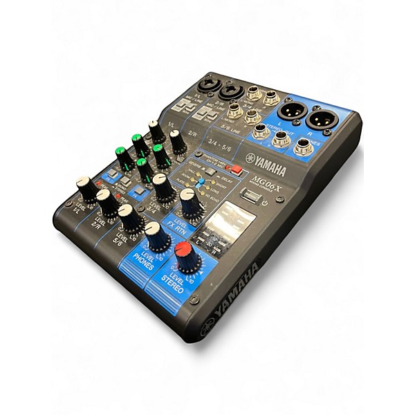Used Yamaha MG06X Unpowered Mixer